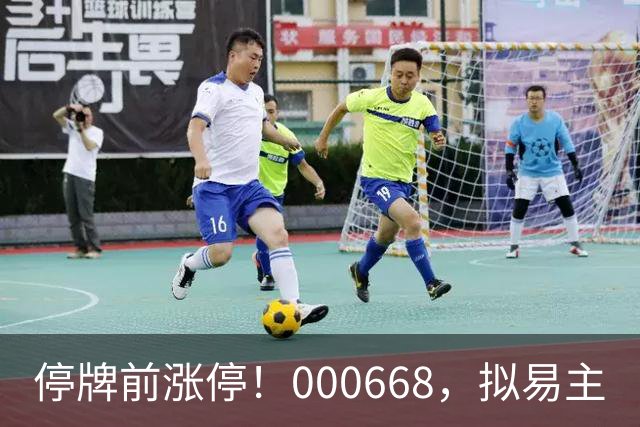 停牌前涨停！000668，拟易主