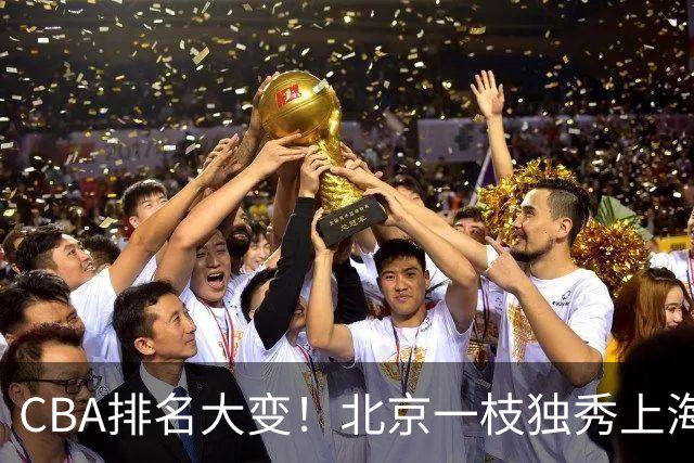 CBA排名大变！北京一枝独秀上海第3，辽宁首败排名第4，广东第15